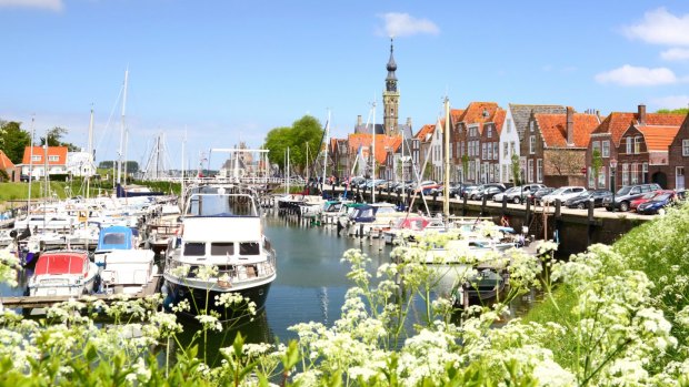 Seaport of Veere, Zeeland (Netherlands). 