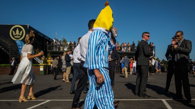 There's always at least one banana at the races.