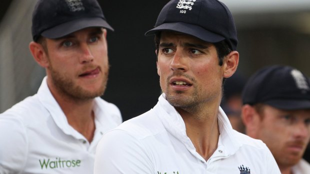 Power of veto: England captain Alastair Cook.