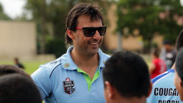 Canberra connection: Laurie Daley. Picture Chris Lane