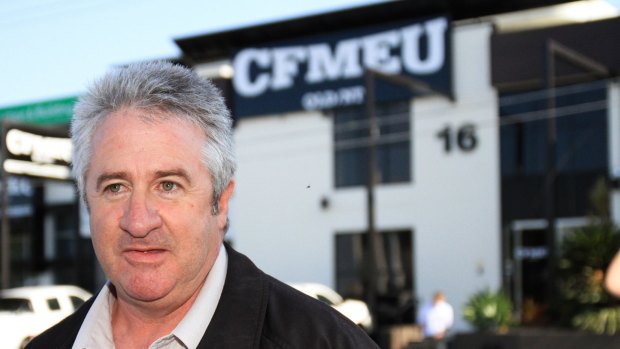CFMEU national secretary Dave Noonan says it would be impossible to phase in the new code within seven months.