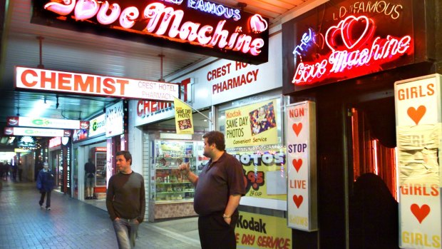 The man pleaded guilty to destroying property at The World Famous Love Machine Kings Cross. 