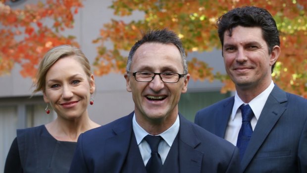 Greens leader Richard Di Natala must now confront party's leftist faction.