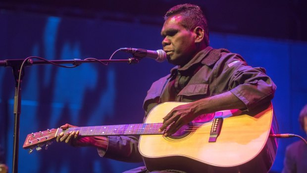 Gurrumul was named artist of the year for the first consecutive time at the NIMAs.