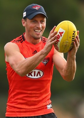 James Kelly is bringing much needed experience to a weakened Essendon side.