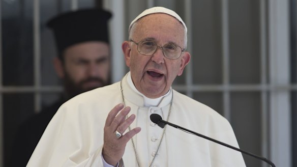 Pope Francis weighs in on fake news.