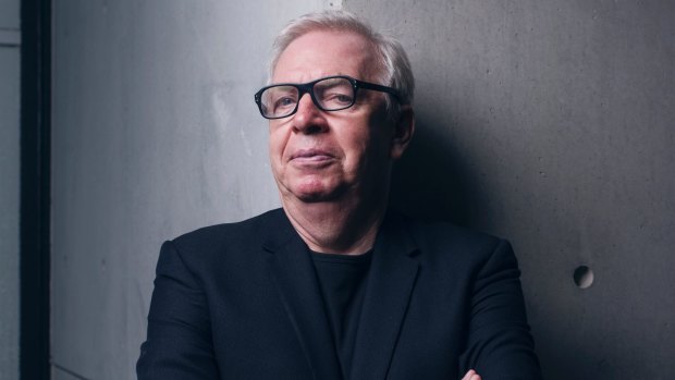 Portrait of English architect Sir David Chipperfield in Sydney on Tuesday to deliver a presentation on his vision for Sydney. 