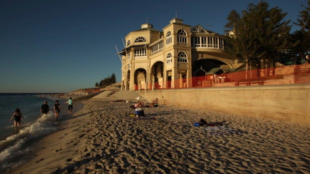 Cottesloe Beach in Perth, lauded by Conde Nast in its latest issue. 