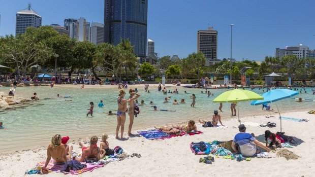 Above average temperatures are expected for the next few days in Brisbane.