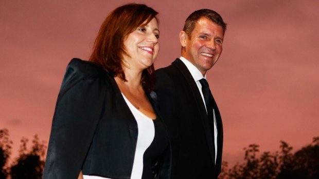 NSW Premier Mik Baird and his wife Kerryn as they look today.