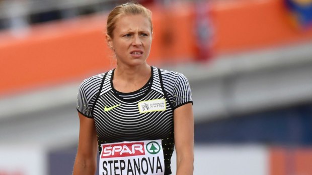 Fears for her safety: Russian doping whistleblower Yuliya Stepanova.
