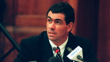 Former South African captain Hansie Cronje in 2000.
