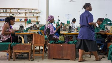 Jeanswest has worked with the Cadling factory in Accra, where staff are paid a living wage