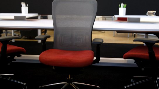 Hot desking is a trend in workplaces but is despised by some private sector staff.