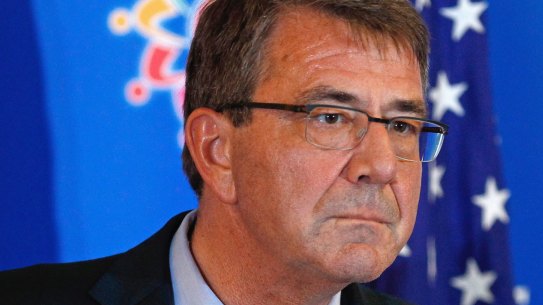 US Defence Secretary Ashton Carter warns Russia.