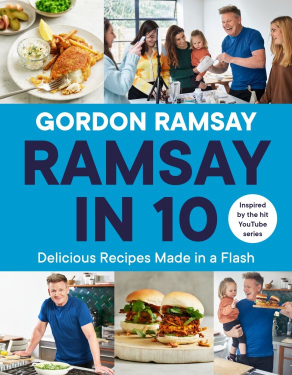 Gordon Ramsay's new cookbook.