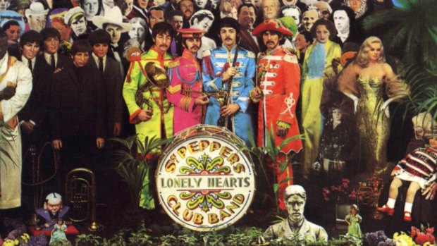 The cover of the Sgt. Peppers Lonely Hearts Club Band album 