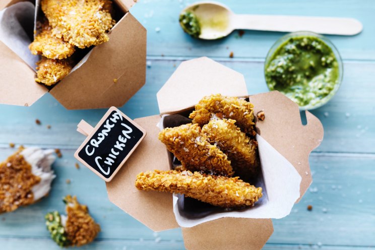 Crunchy chicken nuggets - Main Image