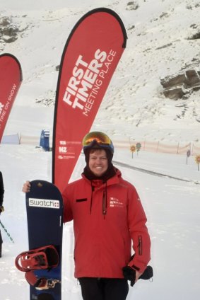 'I definitely want to ride.' Tim Cousins is making the most of his season working at The Remarkables, Queenstown.