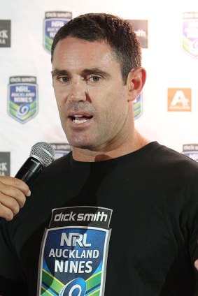 "I have clear memories of being chased by parents": Brad Fittler.