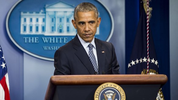 President Barack Obama listens to a question during a press conference at the White House.