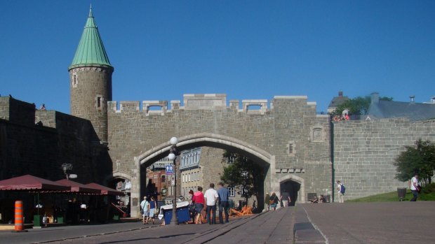 One of Quebec City's four gates.
