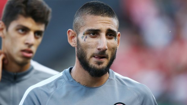 Heading to Asia: Wanderers striker Kerem Bulut.