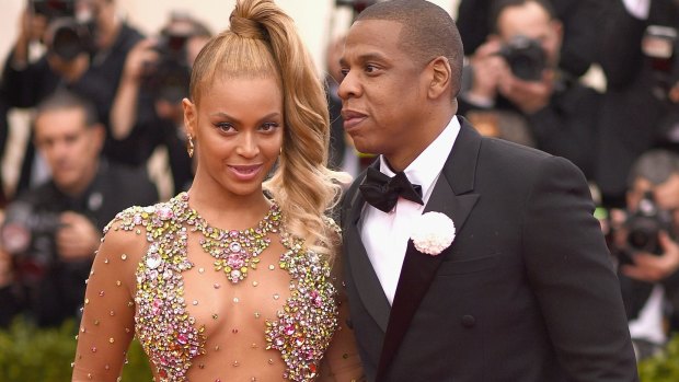 Starting their own revolution: Beyonce and Jay-Z pictured here at the Met Gala in New York on May 4.