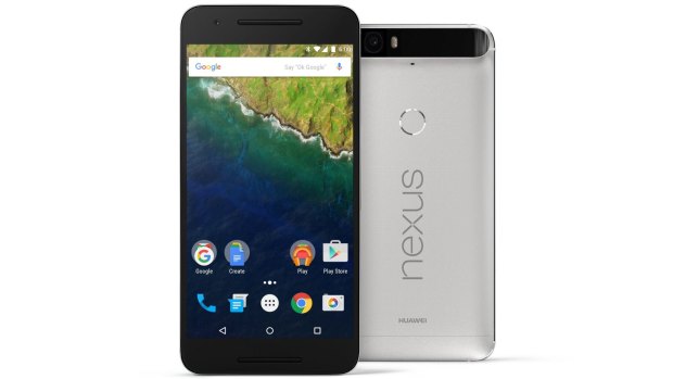 Huawei's Nexus 6P has an all metal case and is slightly larger than an iPhone 6 Plus.
