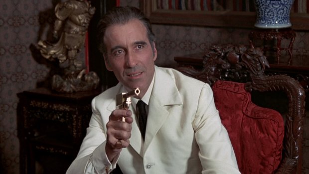 Scaramanga played by Christopher Lee is a classic Bond villain in <i>The Man with the Golden Gun.</i>