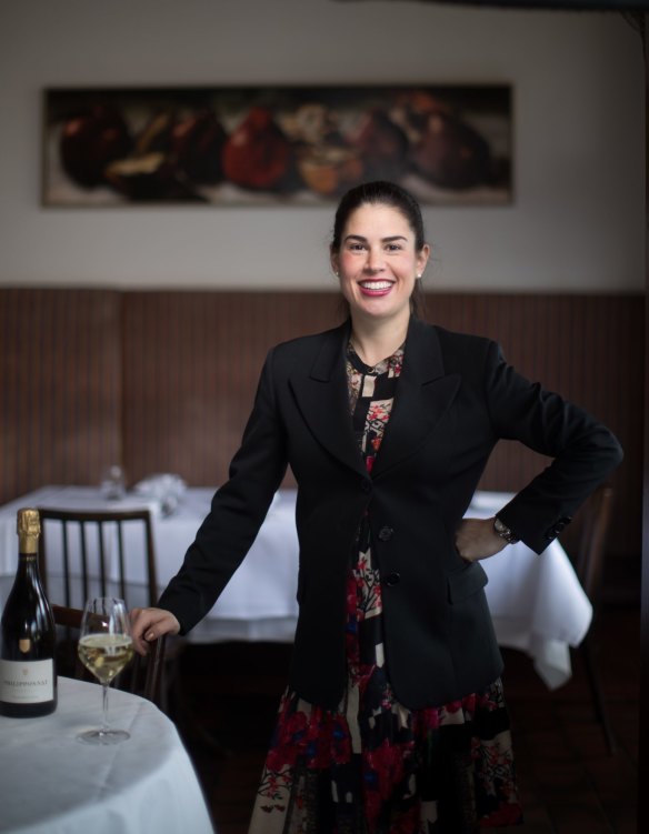 Sommelier Kara Maisano hopes guests won't feel rushed when Masani Italian Dining reopens in June.