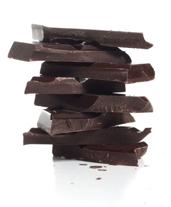 Switch milk chocolate for dark chocolate and you'll probably binge less.