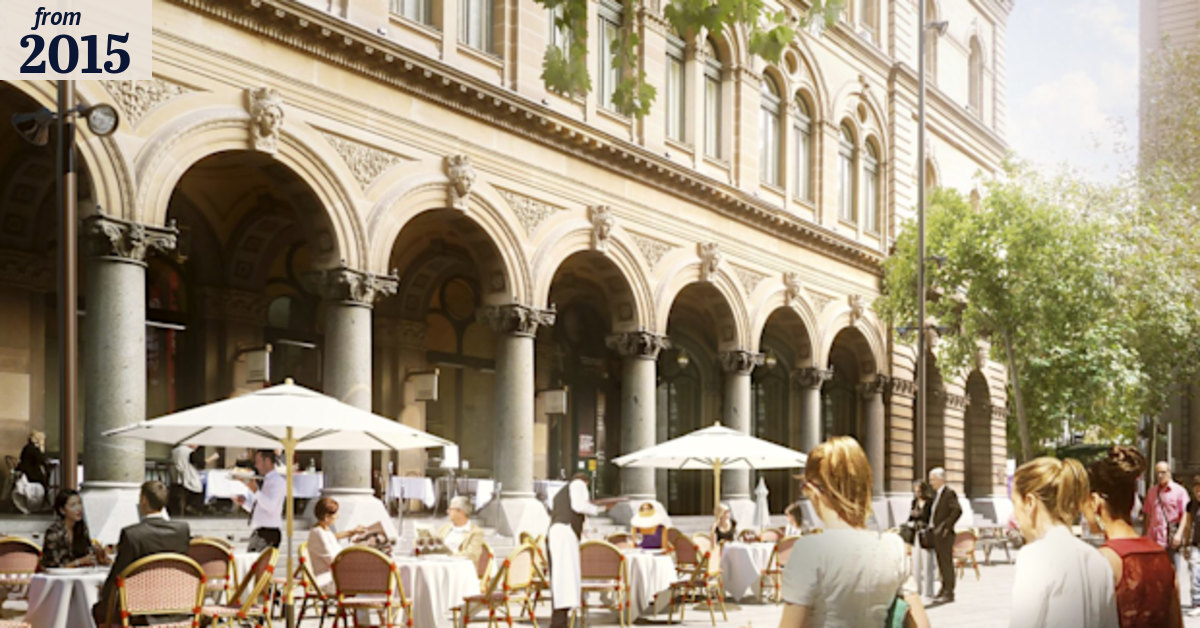 Martin Place to be rejuvenated with outdoor dining, outdoor seating and ...