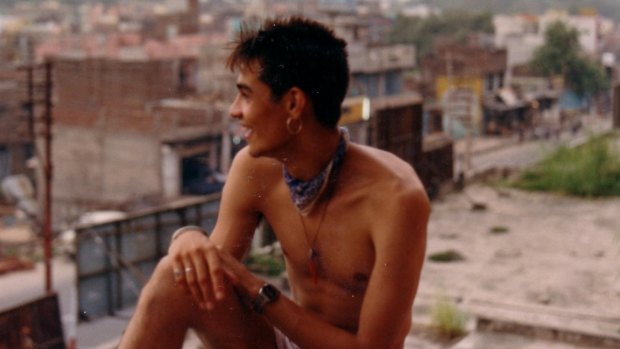 Adam Lal in India just before he died, in August 1988.