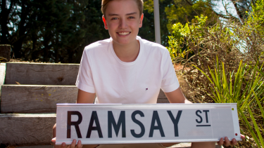Eddie McGuire's son Xander will play Charlie Hoyland, son of Steph Scully, in <i>Neighbours</i>.