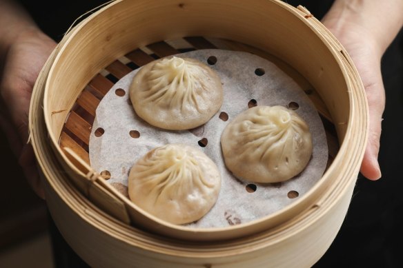 Pork xiao long bao.