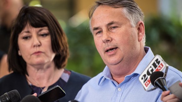 Questions over transparency: Ralph and Kathy Kelly, parents of one punch victim Thomas Kelly.