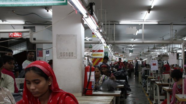 There are an estimated 5000 garment factories in Bangladesh, employing more than four million people. Bangladeshi wages are some of the lowest in the world. 