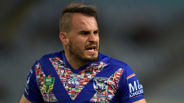 Canterbury through and through: Josh Reynolds hopes to get a contract extension from the Bulldogs.