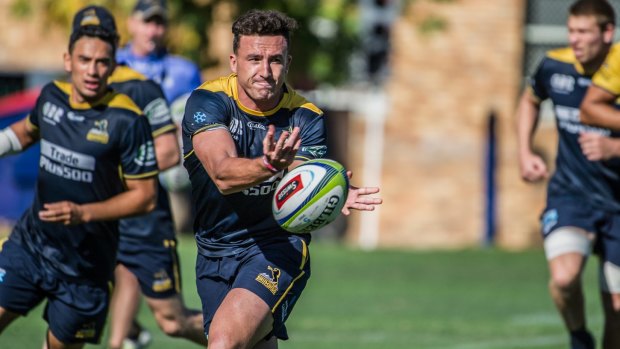 Tom Banks is back in the Brumbies starting side.