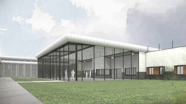 An artist's impression of the new youth justice centre