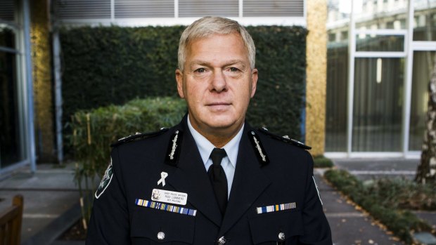 Assistant Commissioner Rudi Lammers started his police career in the ACT in 1982 and will retire as the territory's chief police officer at the end of this year.