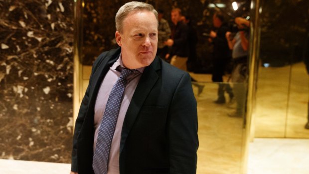 Sean Spicer. 