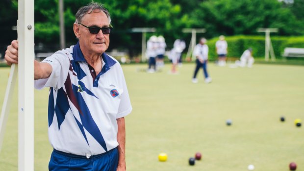 Canberra City Bowling Club president Bob Powell is concerned for the future of the club. 