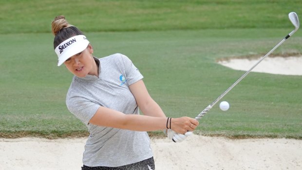 Ambitious: Green competed in the WA Open against men last year.