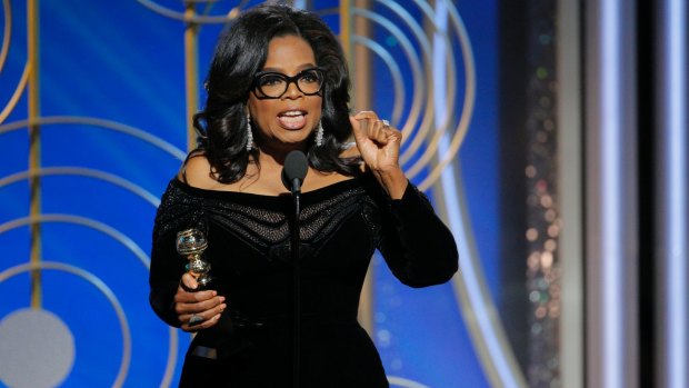 Oprah Winfrey's rousing speech given to accept the Cecil B. DeMille Award for lifetime achievement has led to calls for her to run for president. 