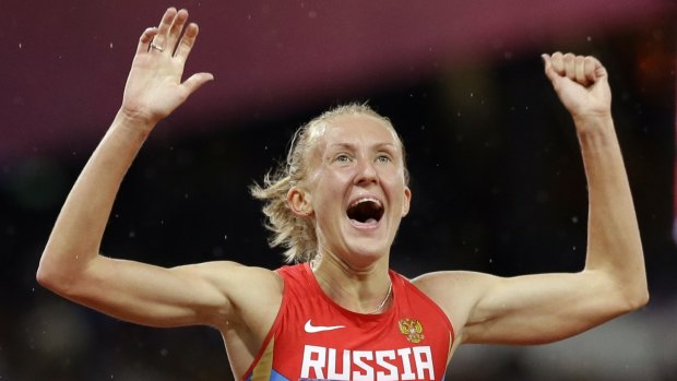 Yuliya Zaripova  was suspended for abnormal indexes in the haematological profile of her biological passport.