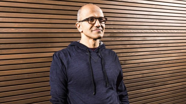 Satya Nadella, Microsoft CEO.