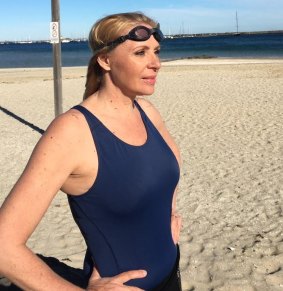 Susan Berg will confront her fierce fear of swimming and the open ocean in January's Lorne Pier to Pub race.