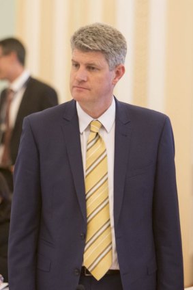Transport Minister Stirling Hinchliffe has been forced to again defend Queensland Rail.